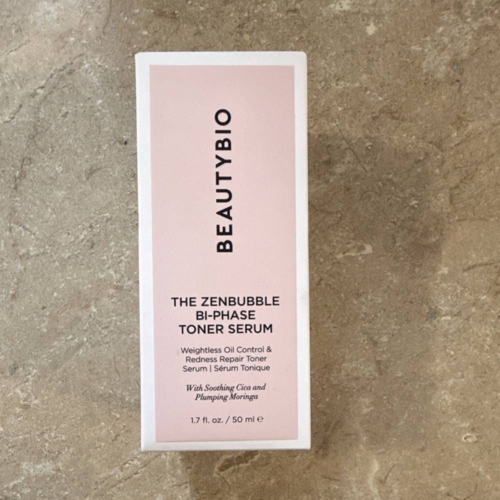 BeautyBio The Zenbubble Bi-Phase Toner Serum Face Oil Control 1.7 fl oz 50 ml